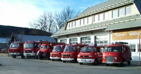 Das Feuerwehrhaus Feldberg